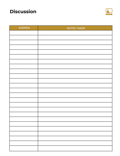 Free Hotel Meeting Planner Template to Edit Online