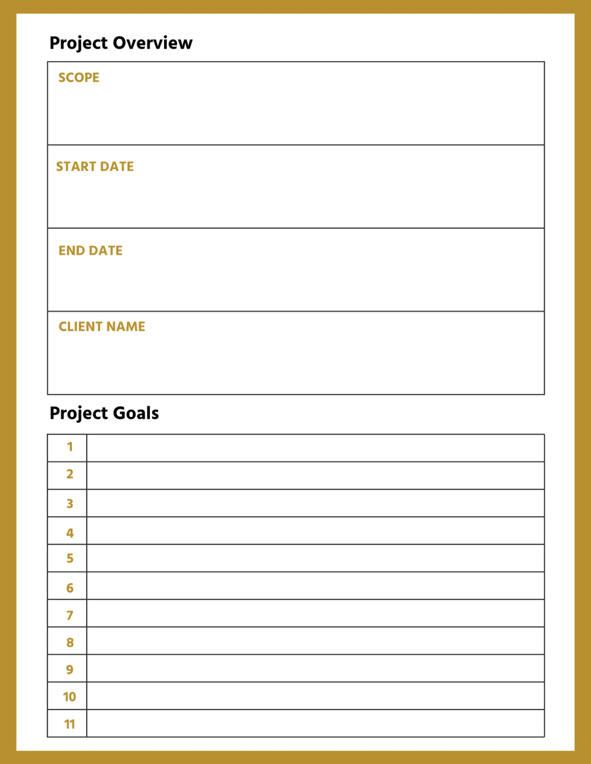 Free Hotel Project Planner Template to Edit Online