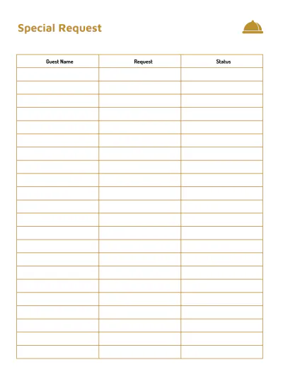 Free Hotel Planner Template to Edit Online