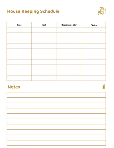 Free Hotel Planner Template to Edit Online