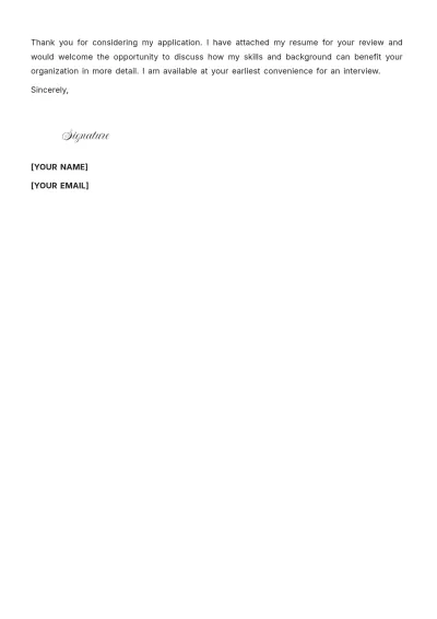 Free Accounting Manager Cover Letter to Edit Online