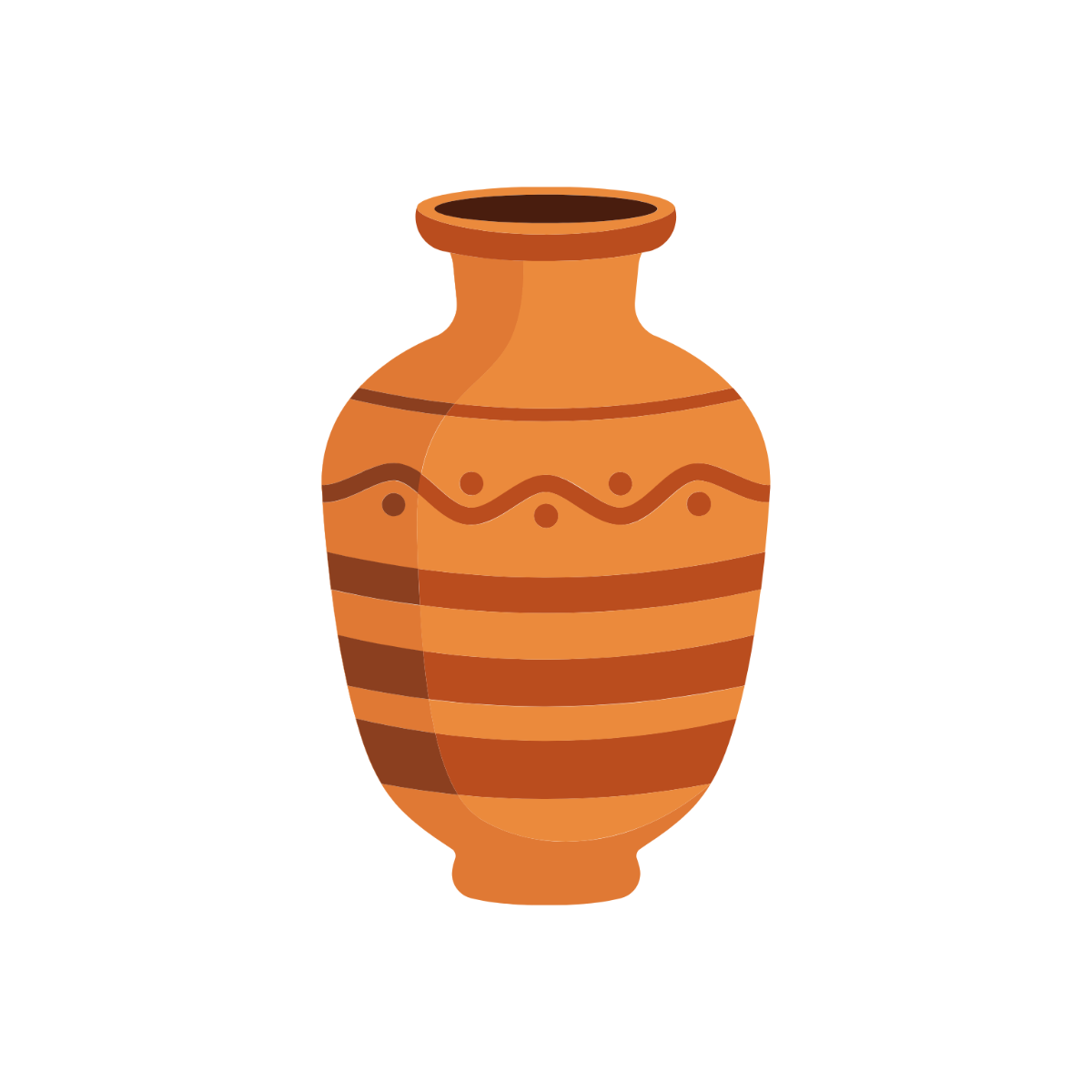 Rural Clay Jar
