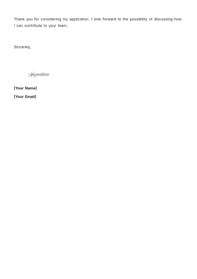 Free Logistics Project Manager Cover Letter to Edit Online