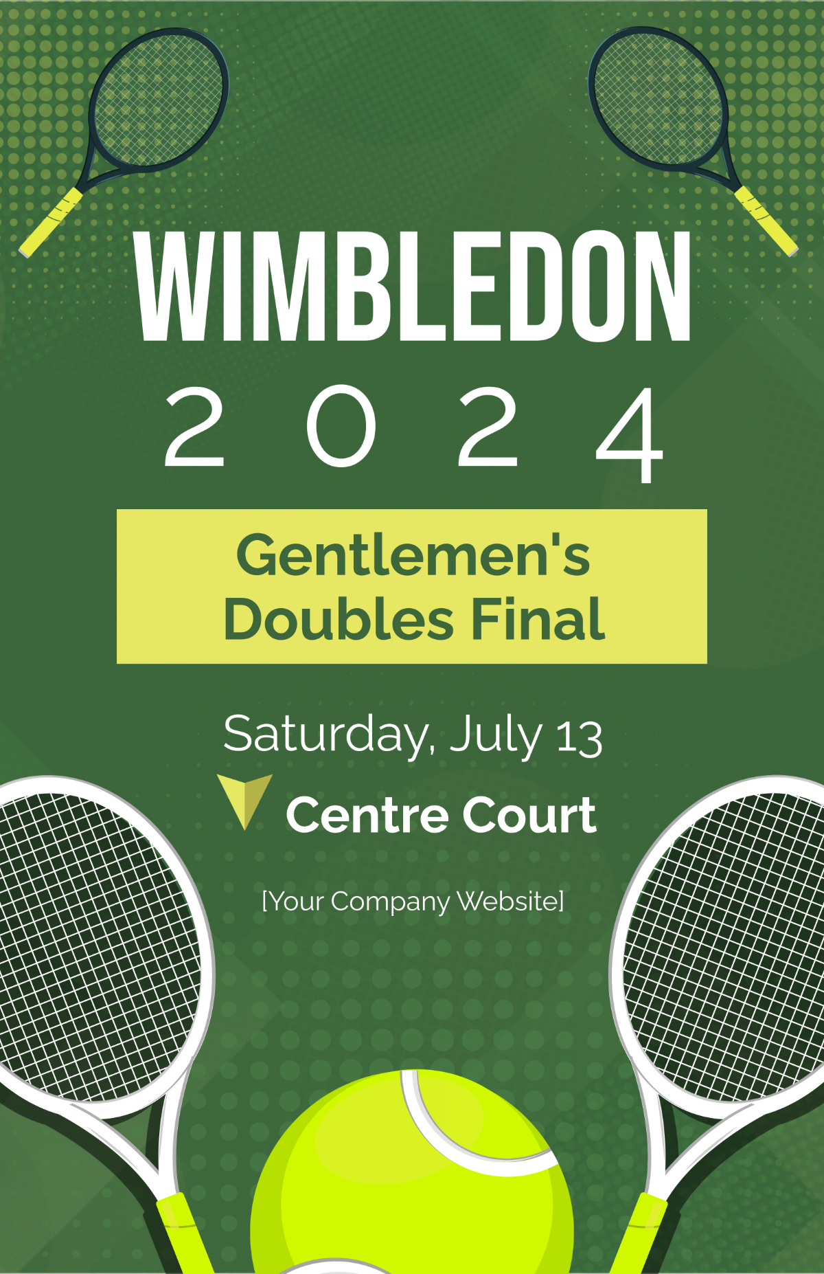 Wimbledon Gentlemen's Doubles Final