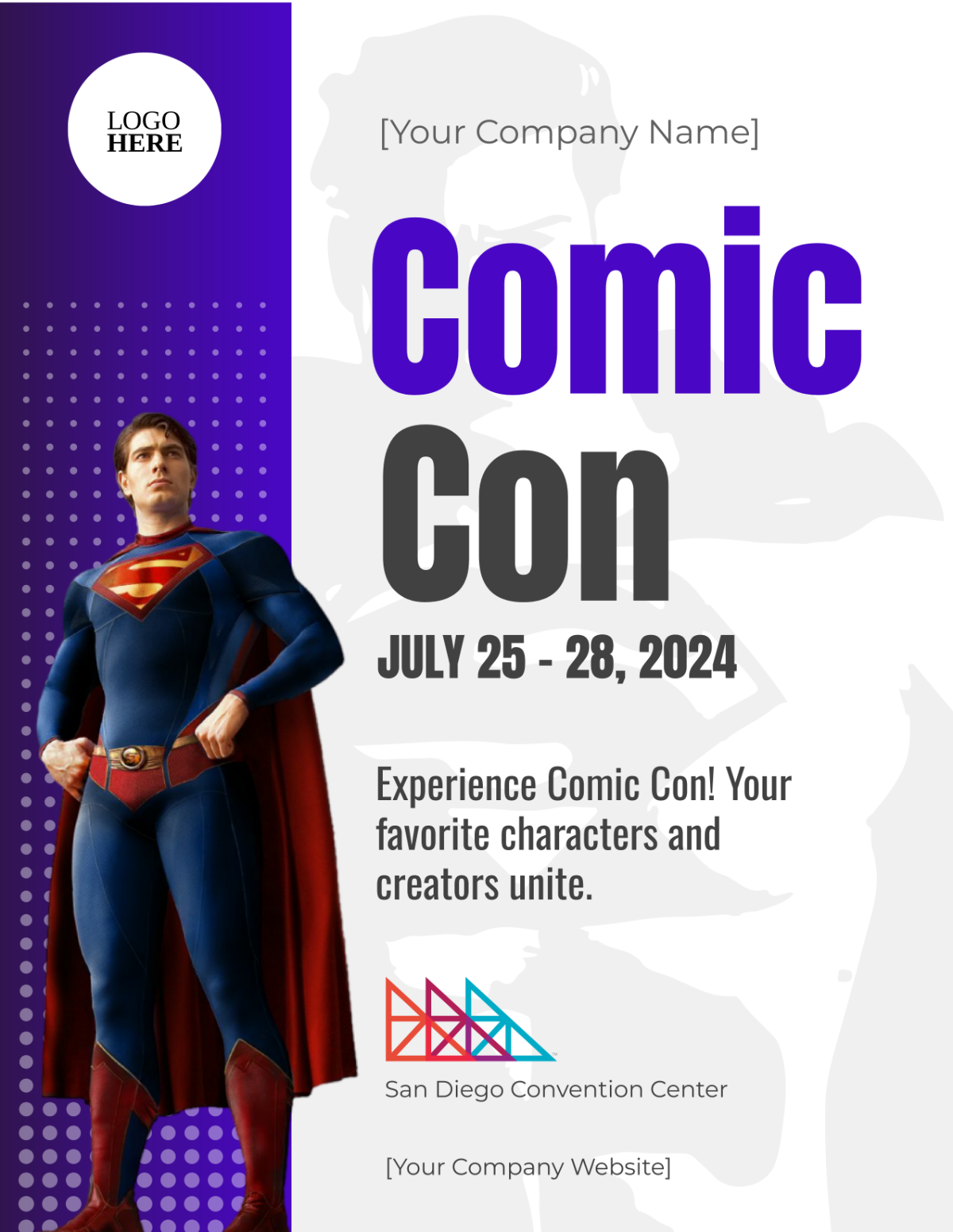 Comic Con Flyer