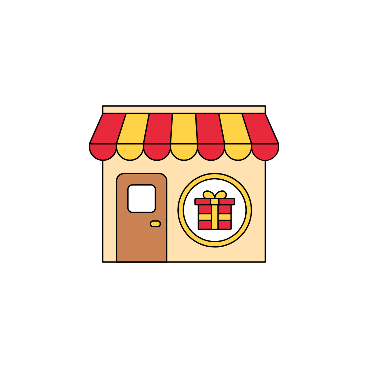Gift Shop Icon
