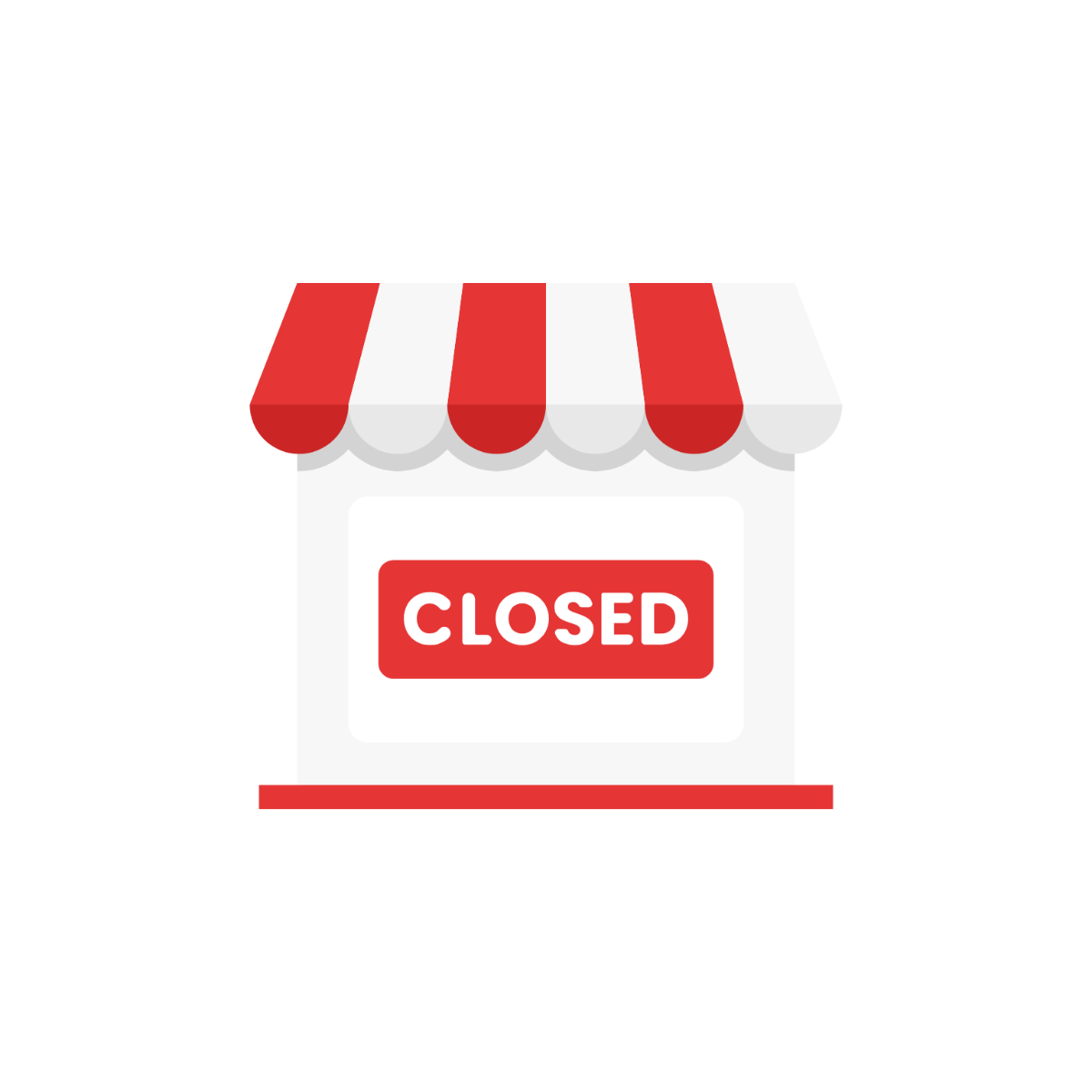 Closed Shop Icon
