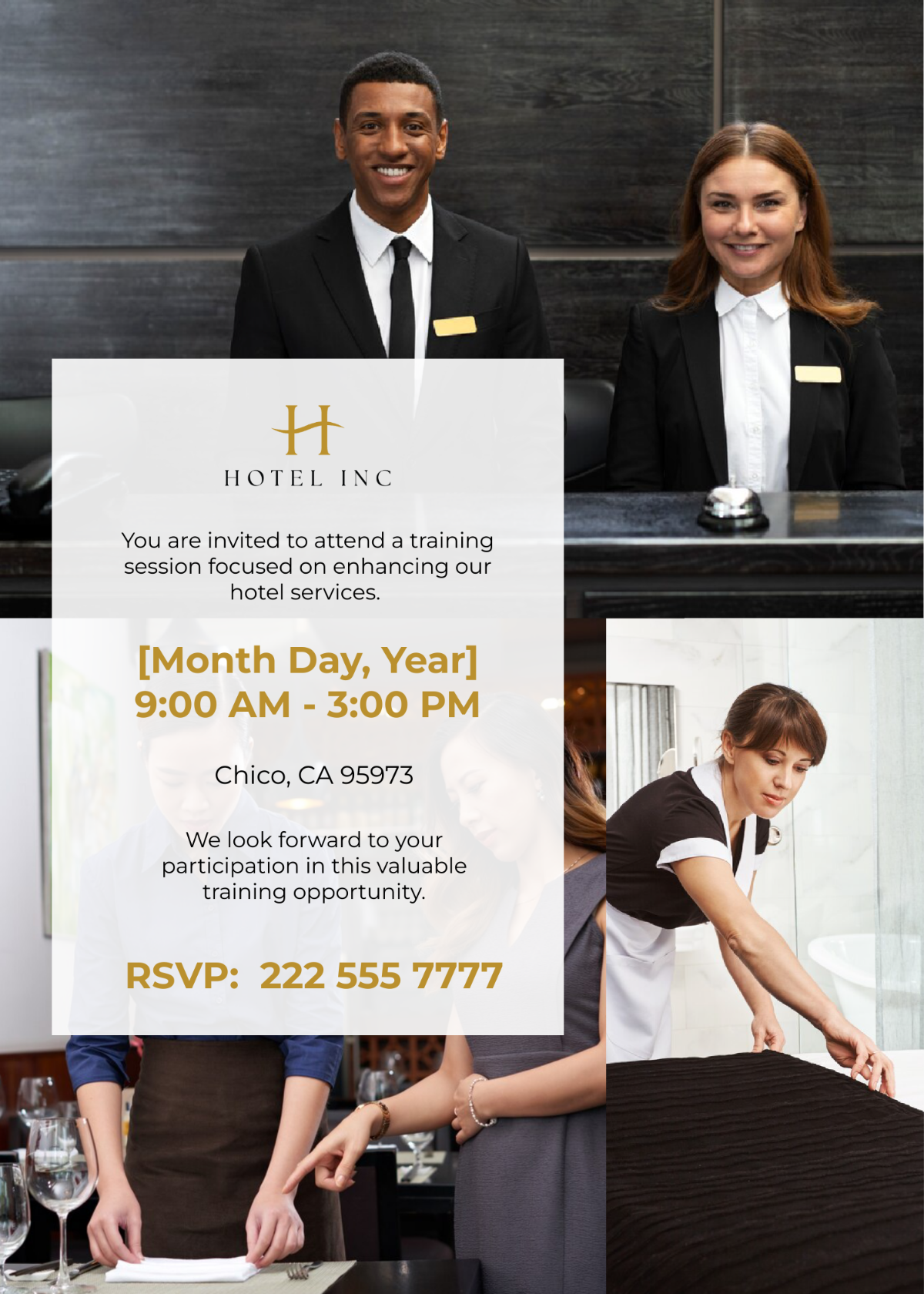 Hotel Training Invitation
