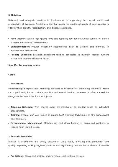 Free Agriculture Veterinary Visit Report Template to Edit Online