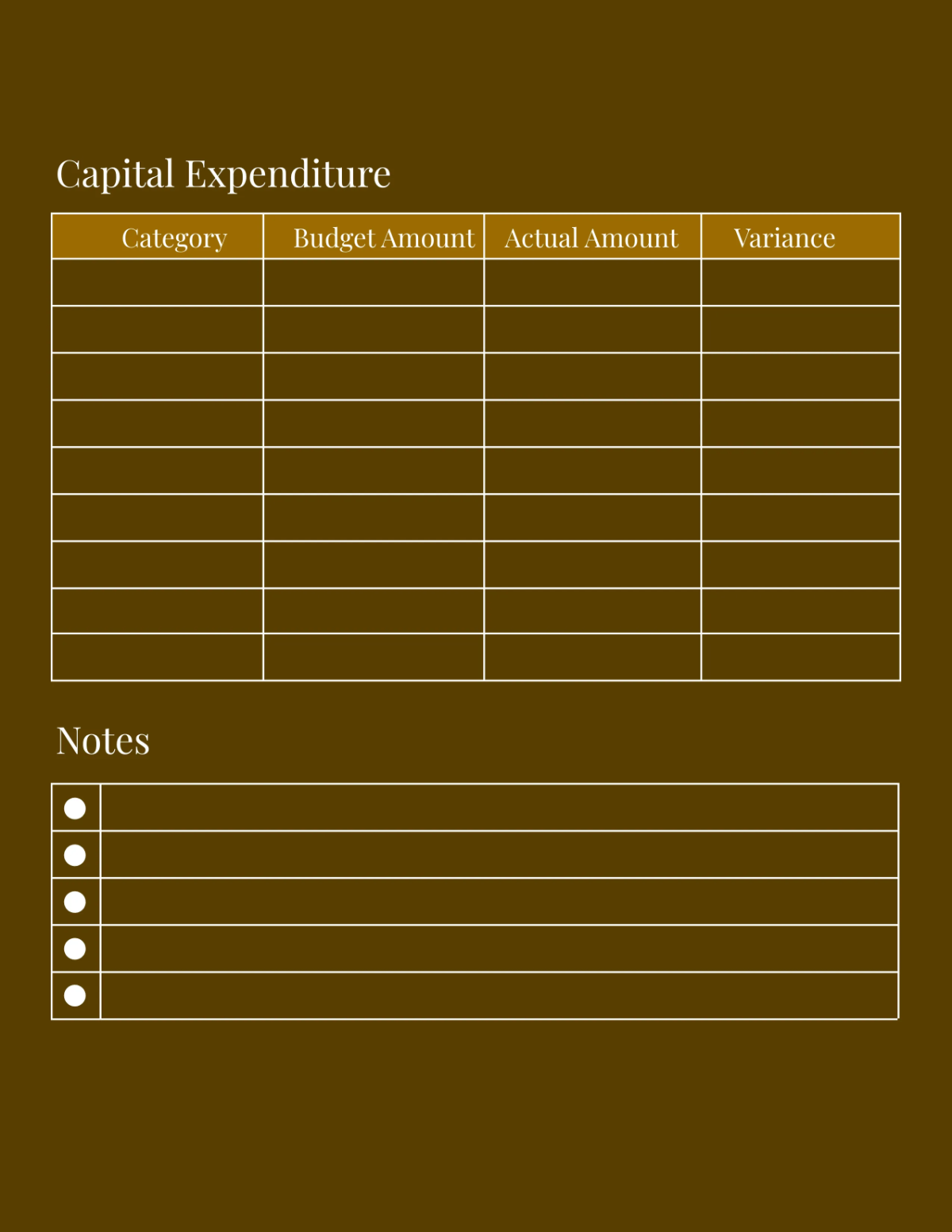 Free Hotel Budget Planner Template to Edit Online