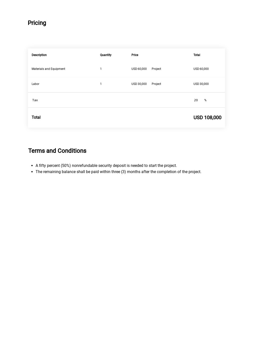 Free Blank Construction Quotation Template 1.jpe