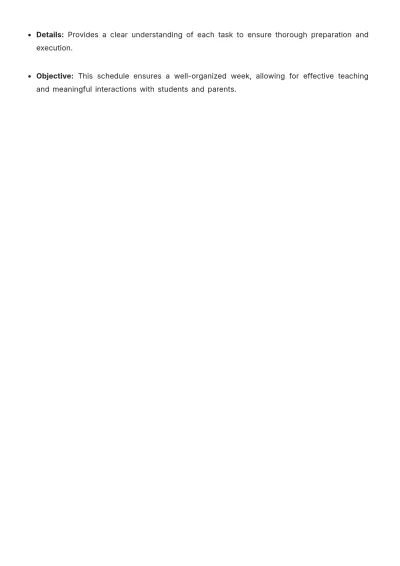 Free Teacher Weekly To Do List Template to Edit Online