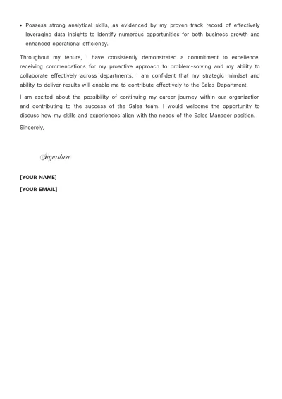 Free Transfer Cover Letter For Internal Position to Edit Online