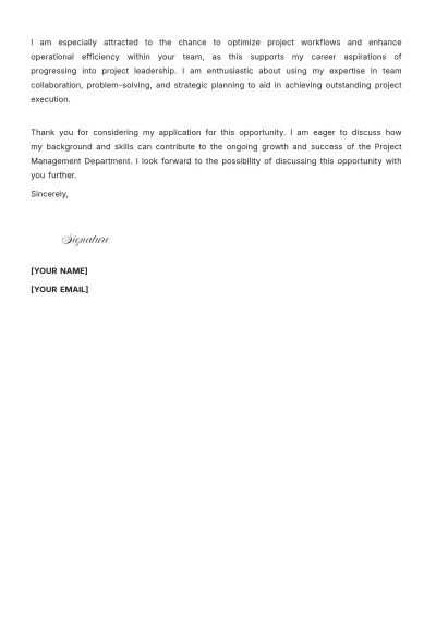 Free Cross-Departmental Cover Letter For Internal Position to Edit Online