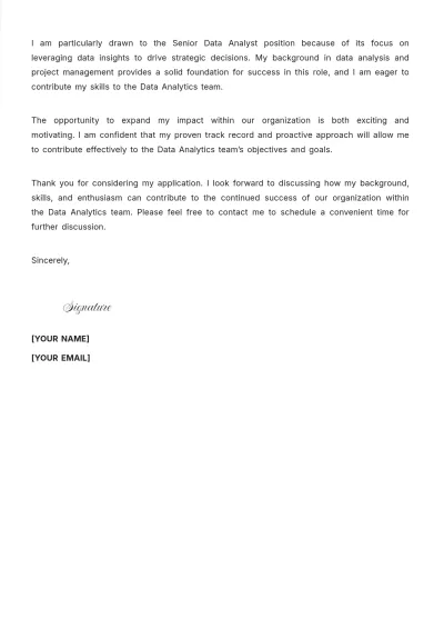 Free Team Change Cover Letter For Internal Position to Edit Online