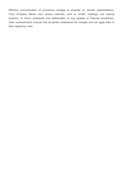 Free Agriculture Financial Procedure Template to Edit Online