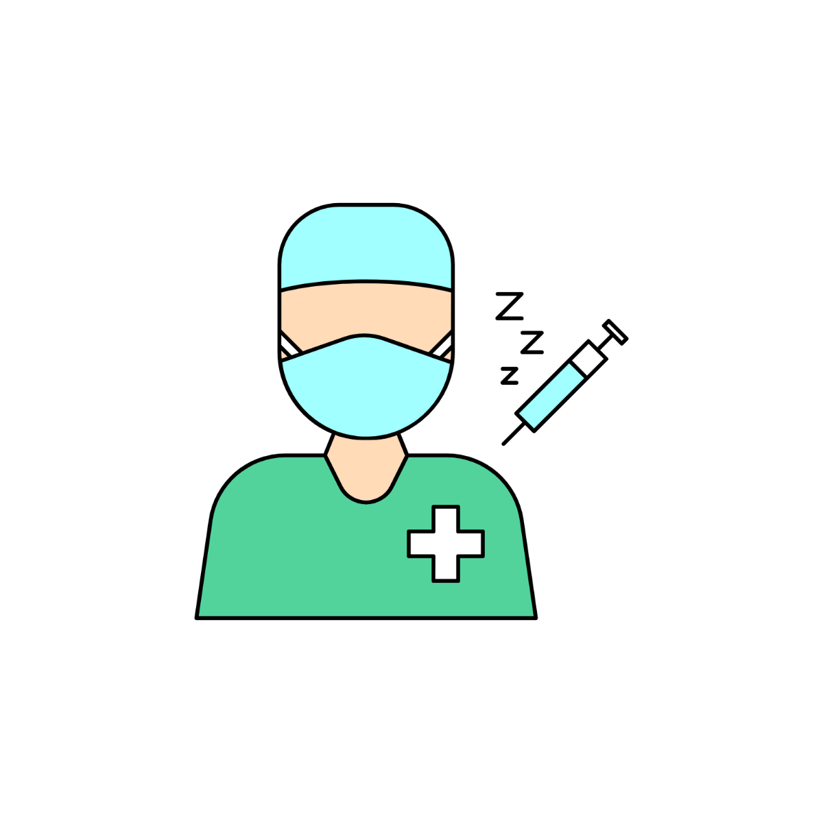 Anesthesia Doctor Icon