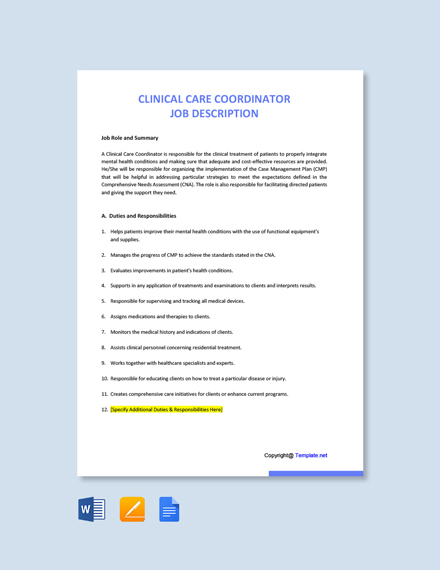 free-home-care-coordinator-resume-word-pages-template