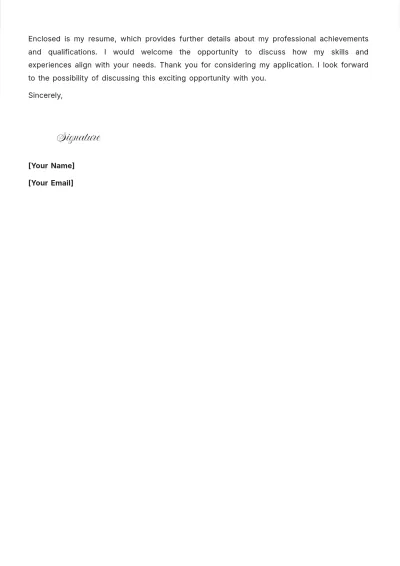 Free Data Product Manager Cover Letter to Edit Online