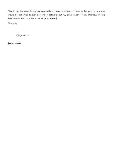 Free Clinical Research Assistant Cover Letter to Edit Online