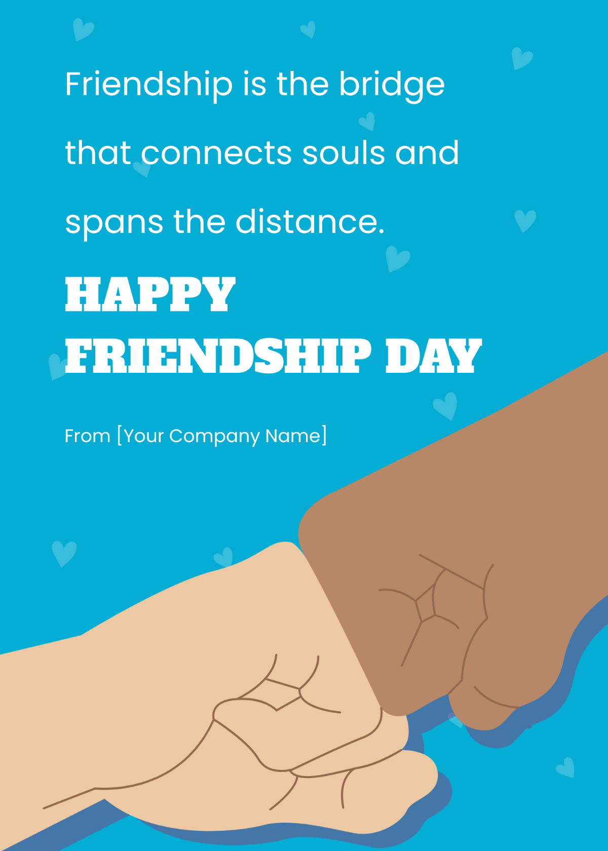 Friendship Day Greeting Card
