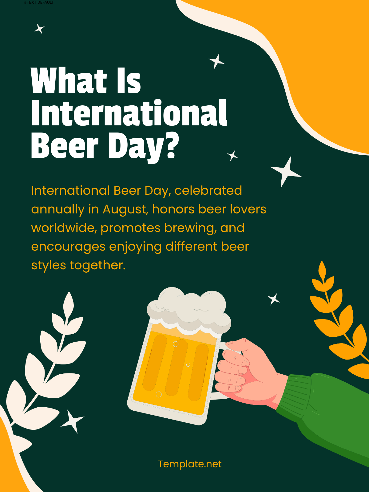 Free What is International Beer Day? Template