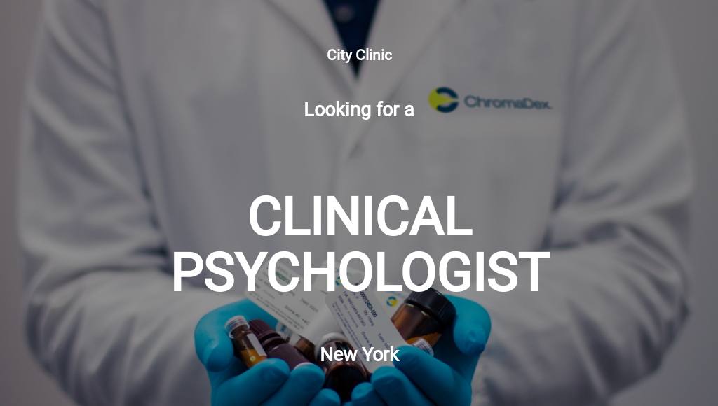 Clinical psychologist job postings