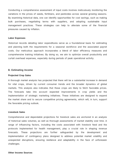 Free Agriculture Budget Protocol Template to Edit Online