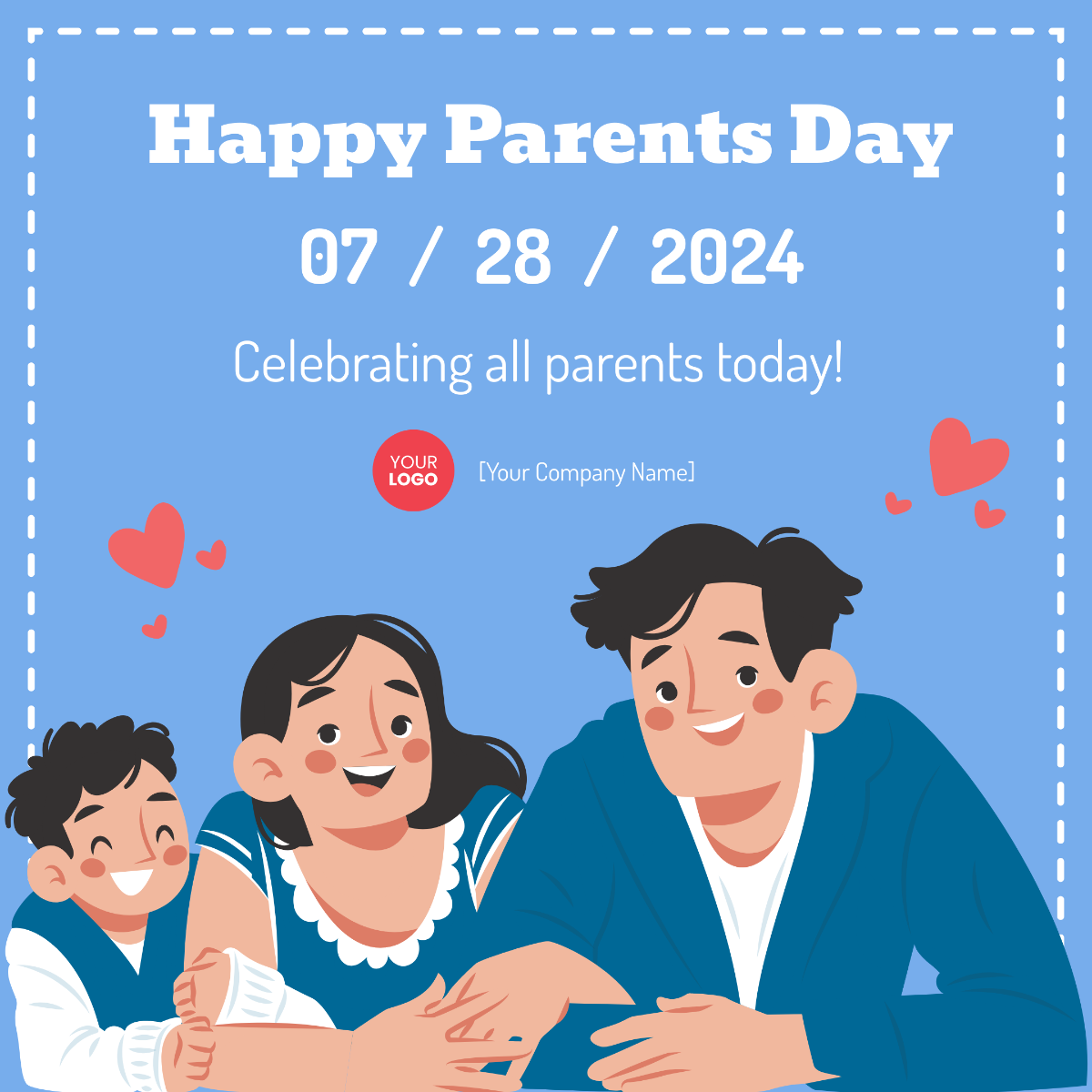 Happy Parents Day Social Media