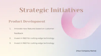 Free Gradient Presentation Template to Edit Online
