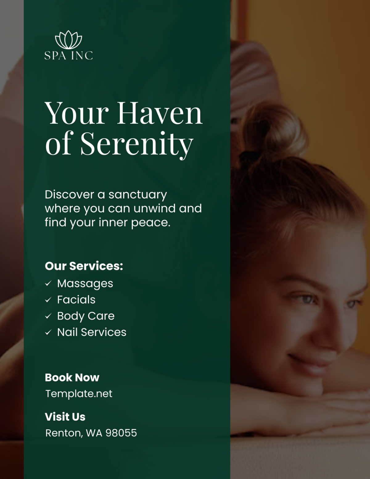 Spa Business Flyer