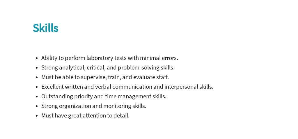 Free Clinical Lab Manager Job Description Template 4.jpe