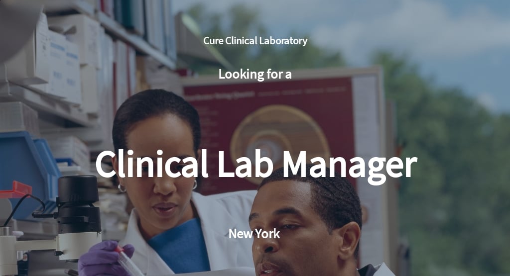 Free Clinical Lab Manager Job Description Template.jpe