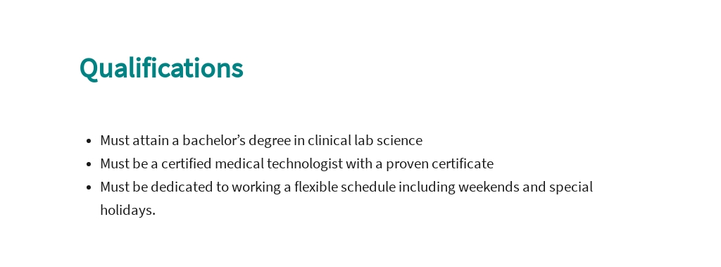 Free Clinical Laboratory Technologist Job Ad/Description Template 5.jpe