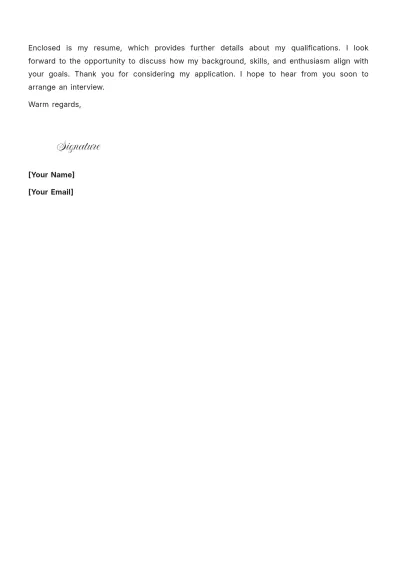 Free Academic Principal Cover Letter to Edit Online