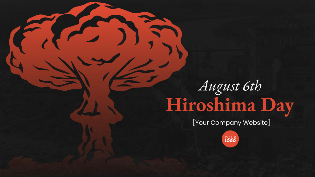 Hiroshima Day Youtube Banner