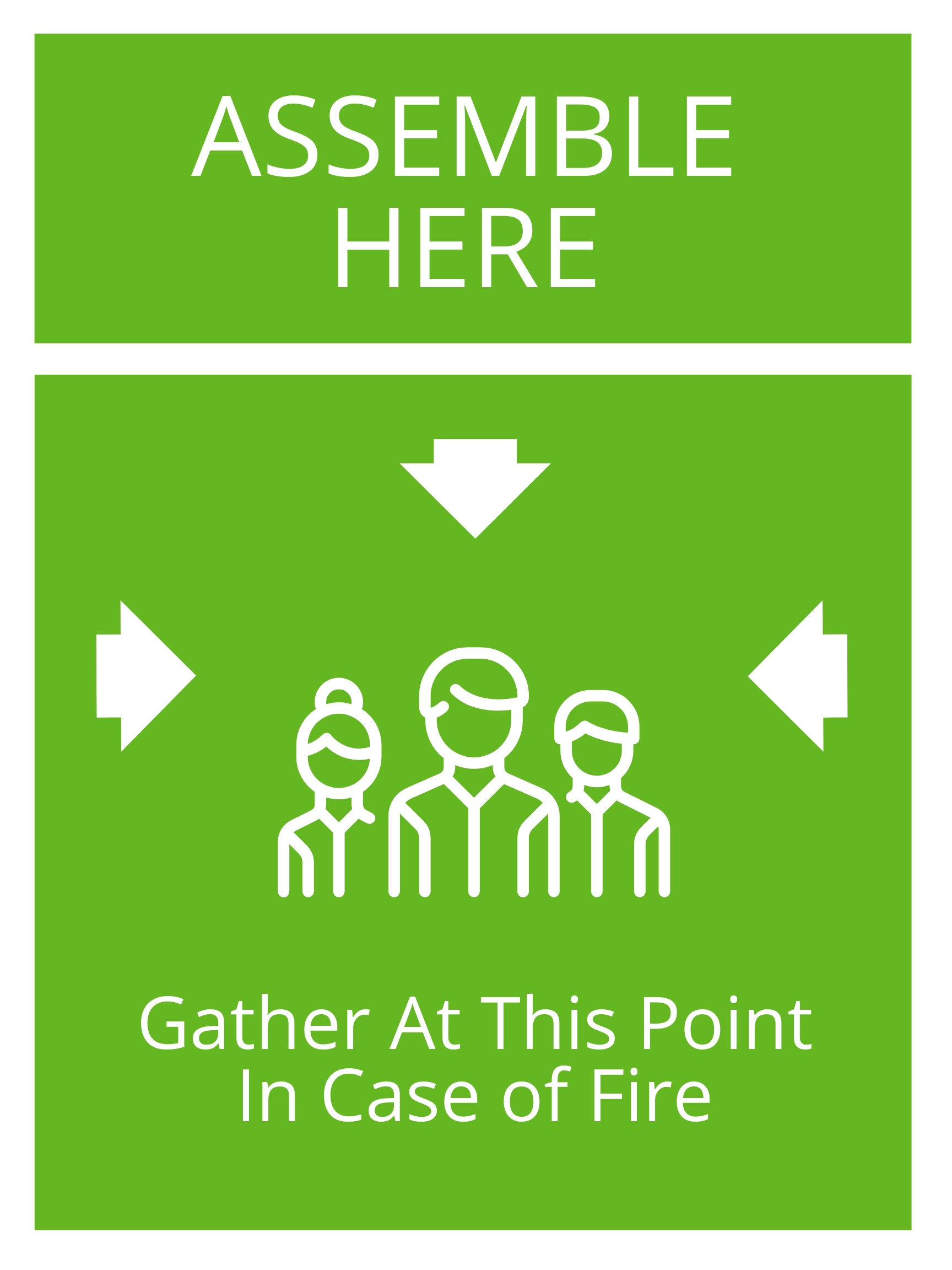 Fire Assembly Point Sign Template Free JPG Illustrator Word Apple