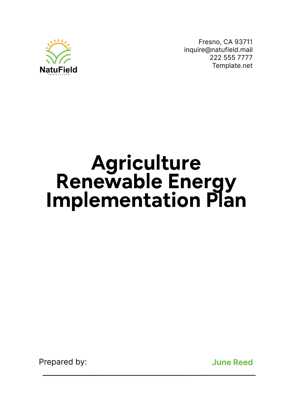 Free Renewable Energy Templates To Edit Online