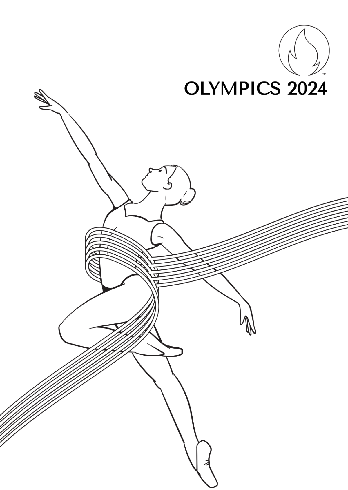 Olympics Cartoon Drawing
