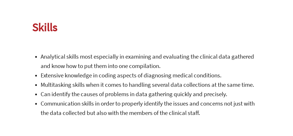 Free Clinical Data Associate Job Description Template 4.jpe