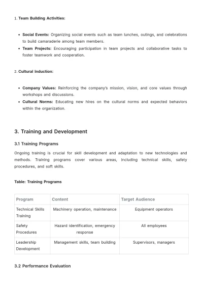 Free Agriculture Workforce Procedure Template to Edit Online