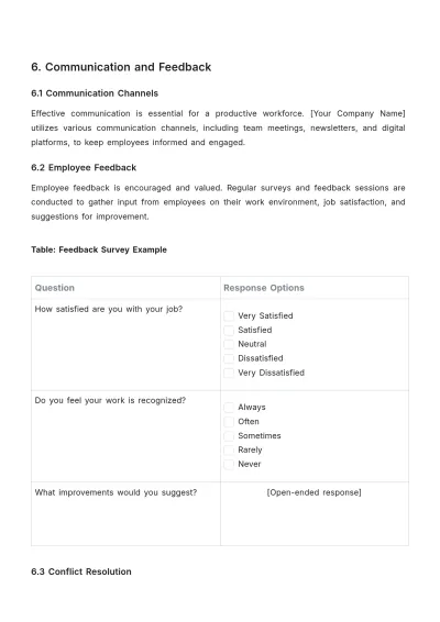 Free Agriculture Workforce Procedure Template to Edit Online