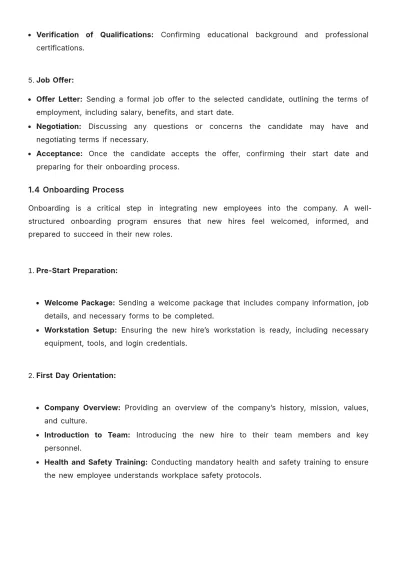 Free Agriculture Workforce Procedure Template to Edit Online