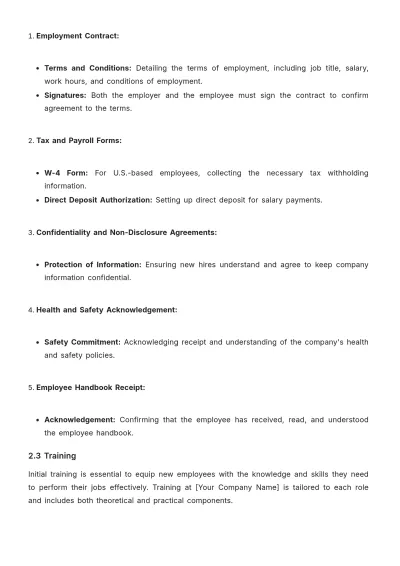 Free Agriculture Workforce Procedure Template to Edit Online