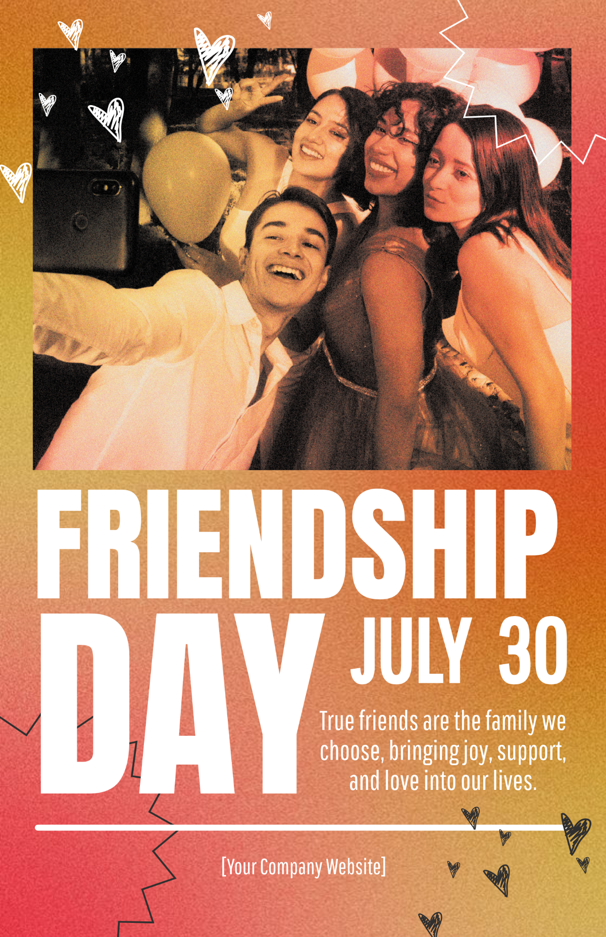 Friendship Day Creative Poster