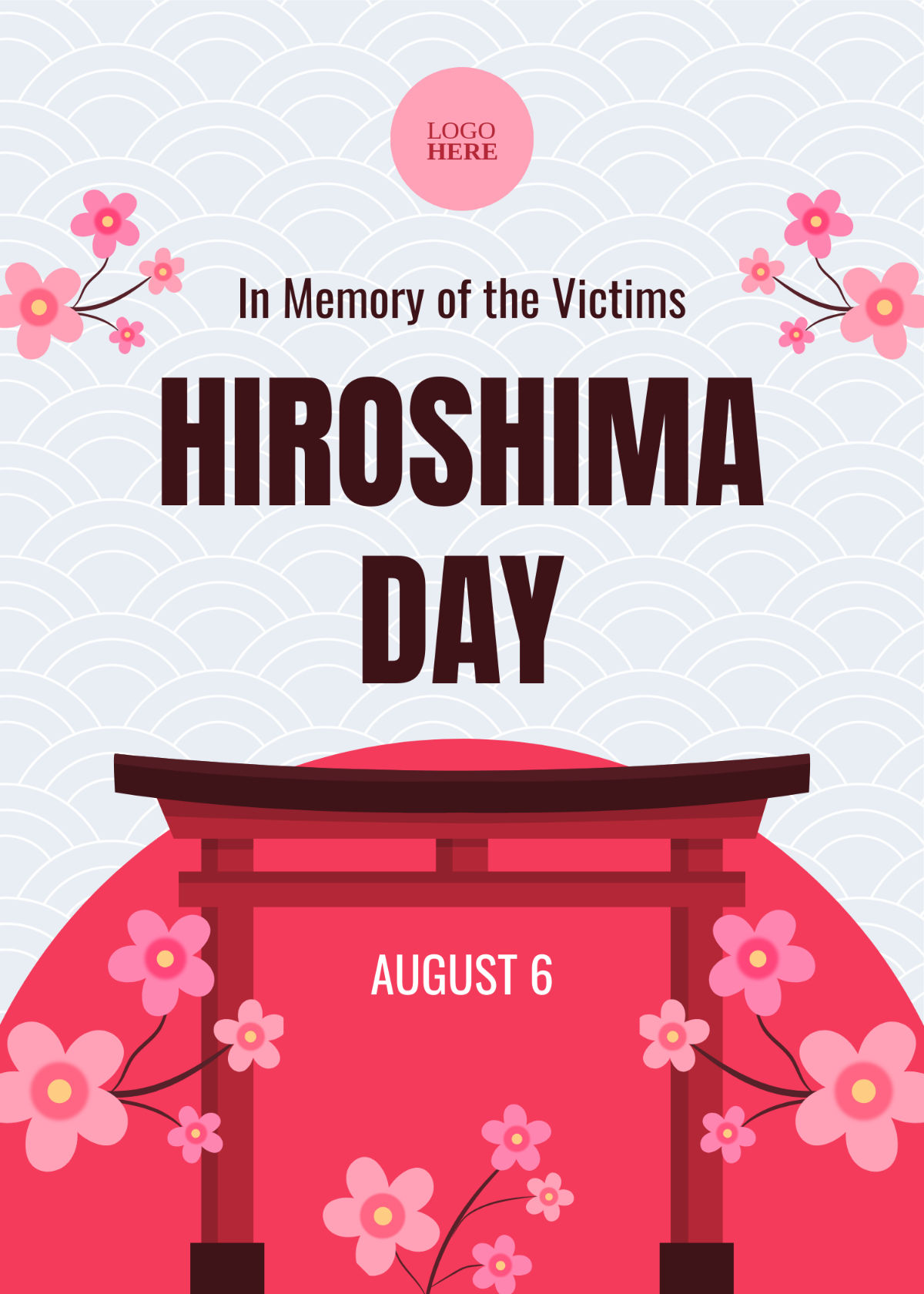 Hiroshima Day Greeting Card