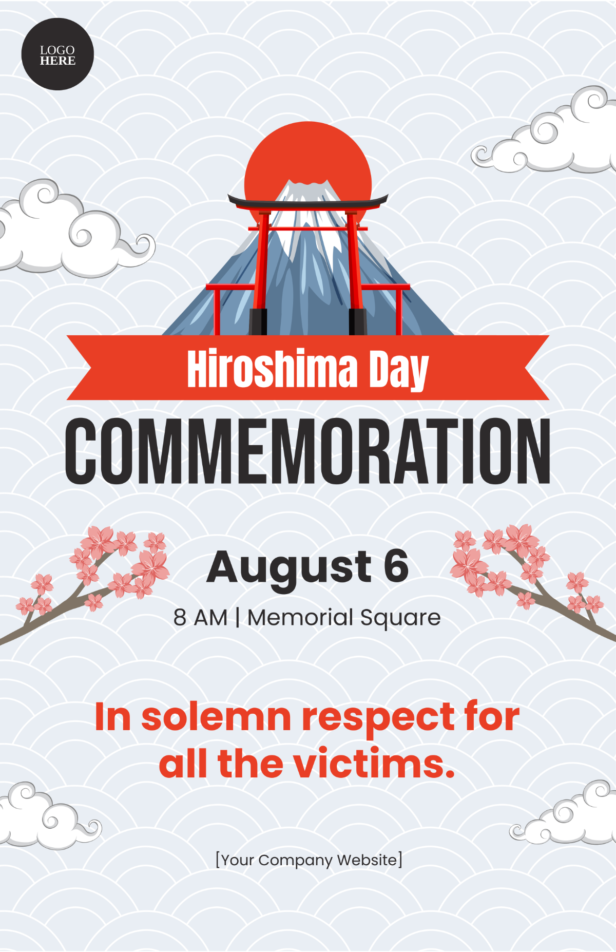 Hiroshima Day Poster