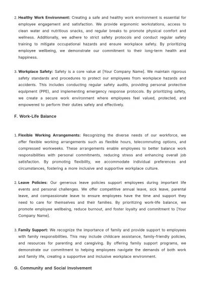 Free Agriculture Employee Engagement Strategy Template to Edit Online