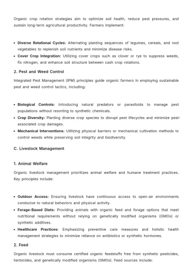 Free Agriculture Organic Farming Certification Procedure Template to Edit Online