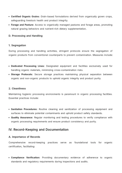 Free Agriculture Organic Farming Certification Procedure Template to Edit Online